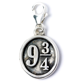 HARRY POTTER - Plateforme 9 3/4 - Clip Charme Argent pour Bracelet