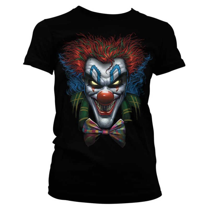 HORROR - T-Shirt Psycho Clown - GIRL (XXL) HORROR - T-Shirt Psycho Clown - GIRL (XXL)