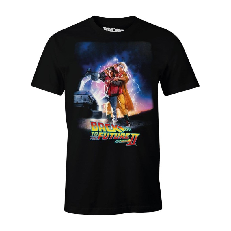 BACK TO THE FUTURE - T-Shirt Poster Back to the Future Part II (M) BACK TO THE FUTURE - T-Shirt Poster Back to the Future Part II (M)