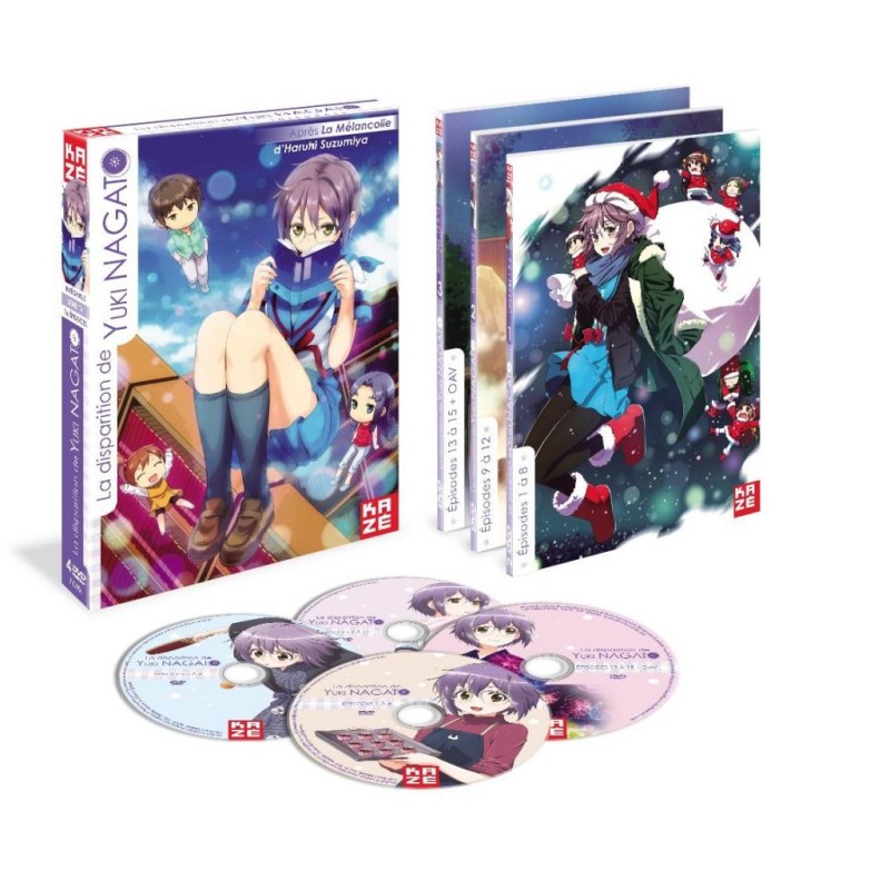LA DISPARITION DE YUKI NAGATO - Integrale - Coffret DVD LA DISPARITION DE YUKI NAGATO - Integrale - Coffret DVD
