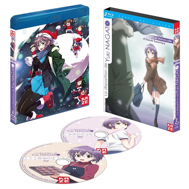 LA DISPARITION DE YUKI NAGATO - Integrale - Coffret Blu-Ray LA DISPARITION DE YUKI NAGATO - Integrale - Coffret Blu-Ray