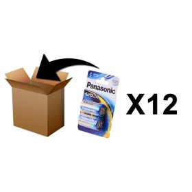 PANASONIC - Piles Alcaline Evolta C-LR14 X 2 - Bote de 12 Pack
