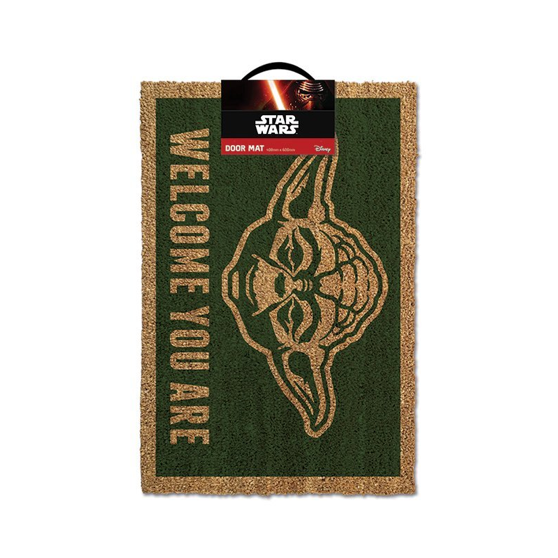 STAR WARS - Paillasson 40X60 - YODA Welcome you are STAR WARS - Paillasson 40X60 - YODA Welcome you are