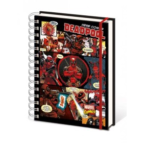 DEADPOOL - Notebook A5 - Montage