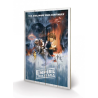 STAR WARS - Empire Strike Back - Impression sur bois 40x59cm