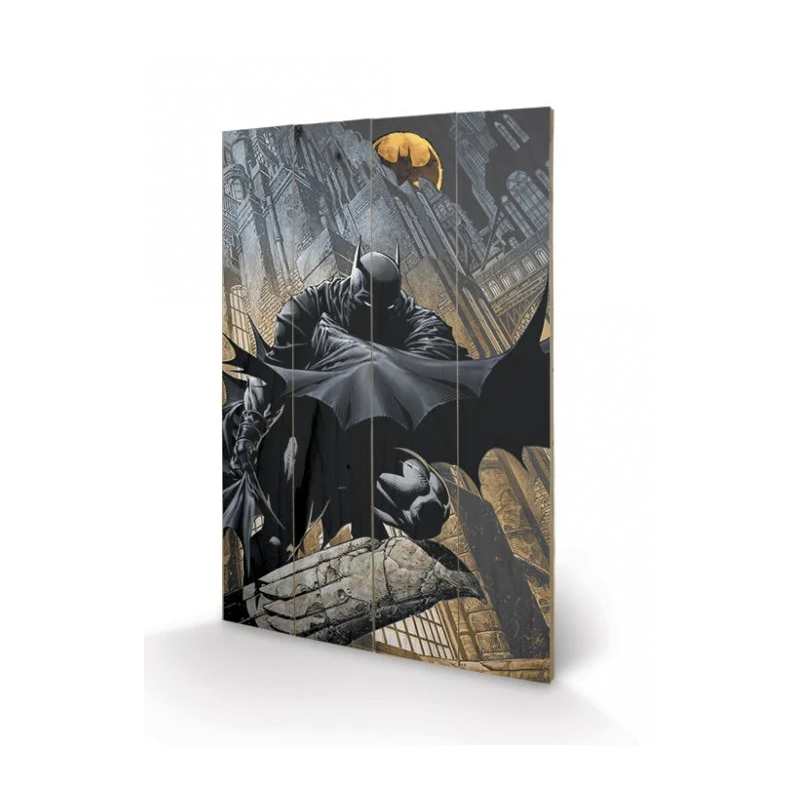 BATMAN - Night Watch - Impression sur bois 40x59cm BATMAN - Night Watch - Impression sur bois 40x59cm