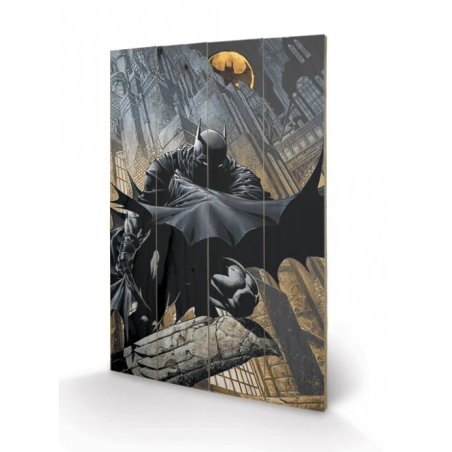 BATMAN - Night Watch - Impression sur bois 40x59cm