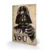 STAR WARS - Your Empire Needs You - Impression sur bois 40x59cm REPROD
