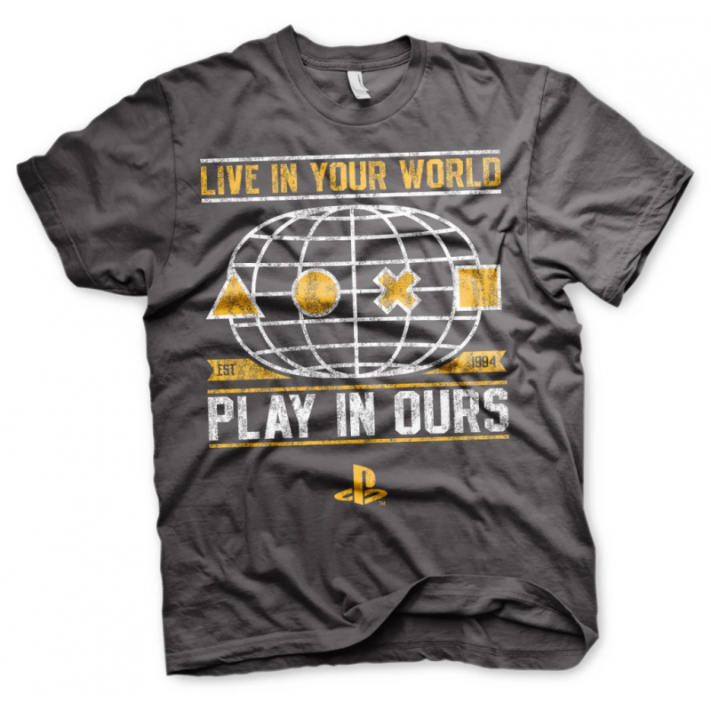 PLAYSTATION - T-Shirt Your World (XXL) PLAYSTATION - T-Shirt Your World (XXL)