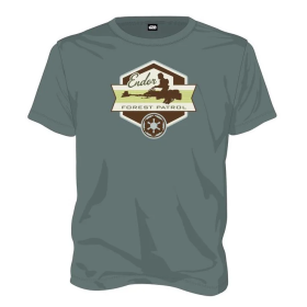 STAR WARS - T-Shirt Forest Patrol - Green (M)