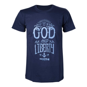 UNCHARTED 4 - T-Shirt For God and Liberty (XXL)