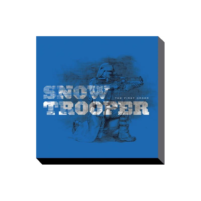 STAR WARS - Canvas 40X40 '38mm' - Episode VII - Snowtrooper Blue STAR WARS - Canvas 40X40 '38mm' - Episode VII - Snowtrooper Blue