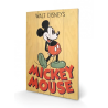 DISNEY - Mickey Mouse Color - Impression sur bois 40x59cm