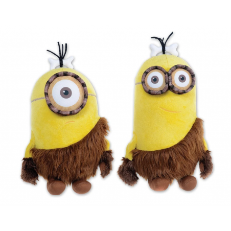 MINIONS - Plush 22 cm - CAVERMAN - Pack de 2