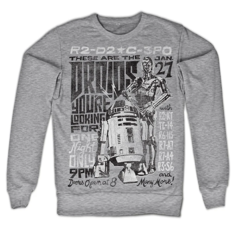 STAR WARS 7 - Sweat Droids Night (M) STAR WARS 7 - Sweat Droids Night (M)