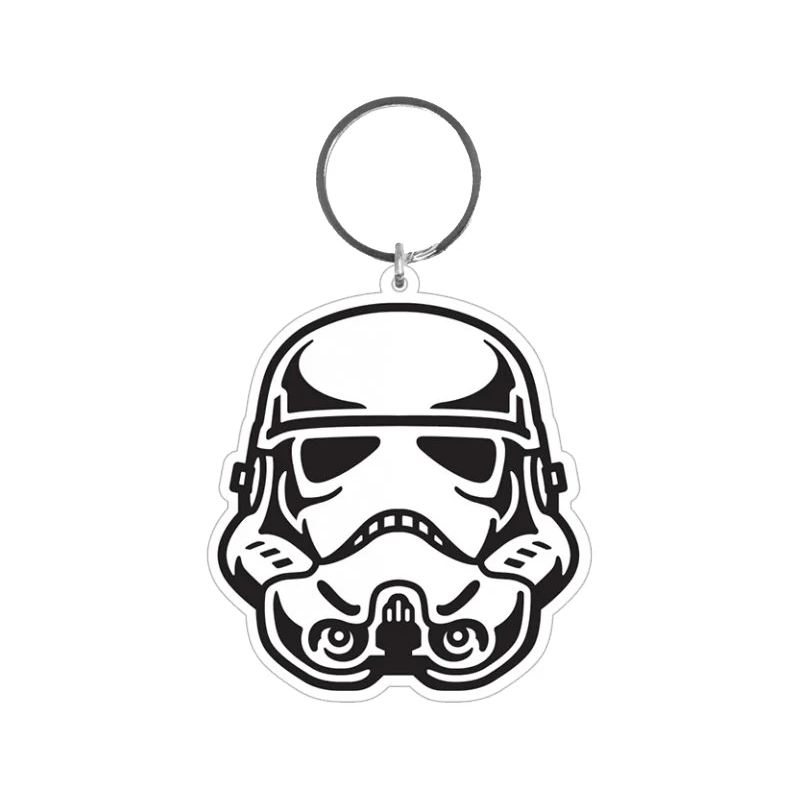 STAR WARS - Porte-Clés Caoutchouc - Stormtrooper 6 Cm STAR WARS - Porte-Clés Caoutchouc - Stormtrooper 6 Cm