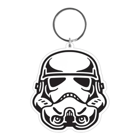 STAR WARS - Porte-Clés Caoutchouc - Stormtrooper 6 Cm