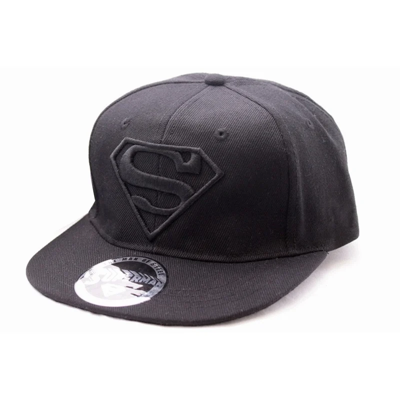 SUPERMAN - Casquette DC Comics Logo - Black/Black SUPERMAN - Casquette DC Comics Logo - Black/Black