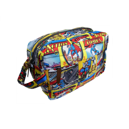 SUPERMAN - WASH BAG - Superman Comic Strip