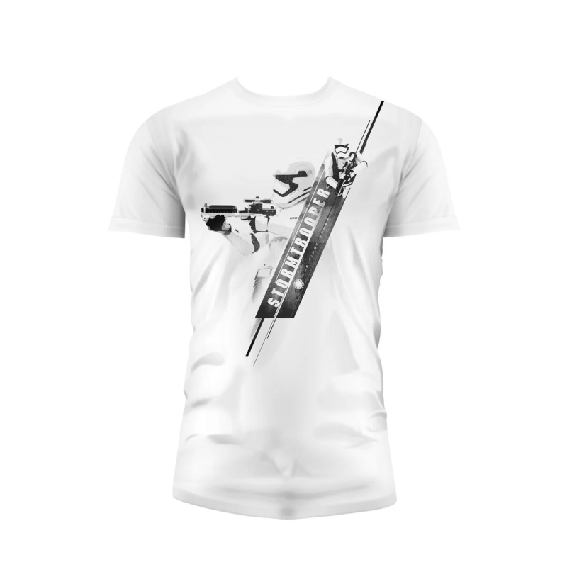 STAR WARS 7 - T-Shirt Storm Trooper Blaster - White (XL) STAR WARS 7 - T-Shirt Storm Trooper Blaster - White (XL)