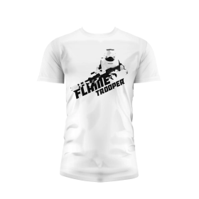 STAR WARS 7 - T-Shirt Flame Trooper - White (XXL)