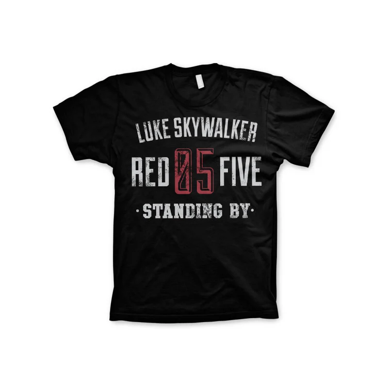 STAR WARS - T-Shirt Luke Skywalker Red 5 Standing - Black (L) STAR WARS - T-Shirt Luke Skywalker Red 5 Standing - Black (L)