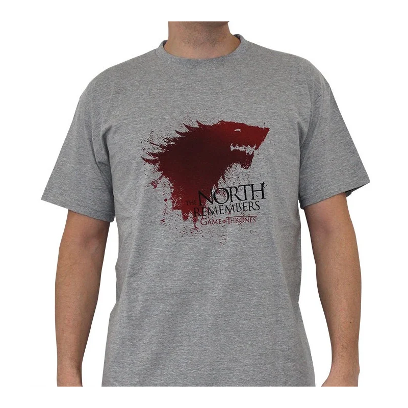 GAME OF THRONES - T-Shirt The North ... Homme (S) GAME OF THRONES - T-Shirt The North ... Homme (S)