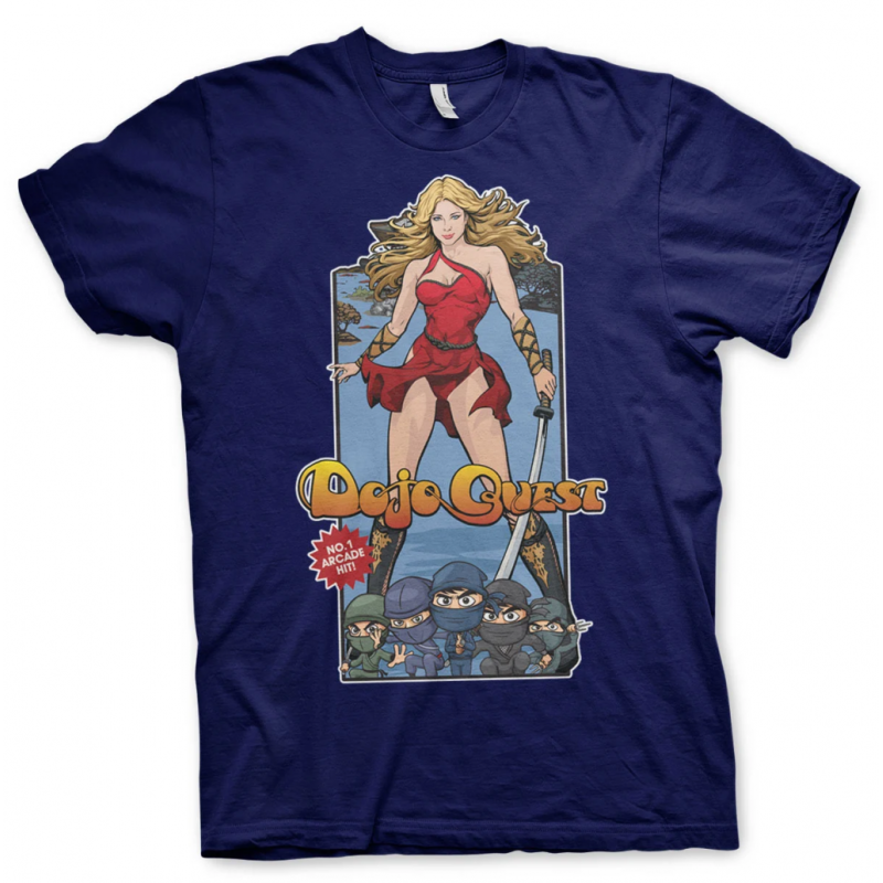 PIXELS - T-Shirt Dojo Quest Navy - MEN (XXL) PIXELS - T-Shirt Dojo Quest Navy - MEN (XXL)