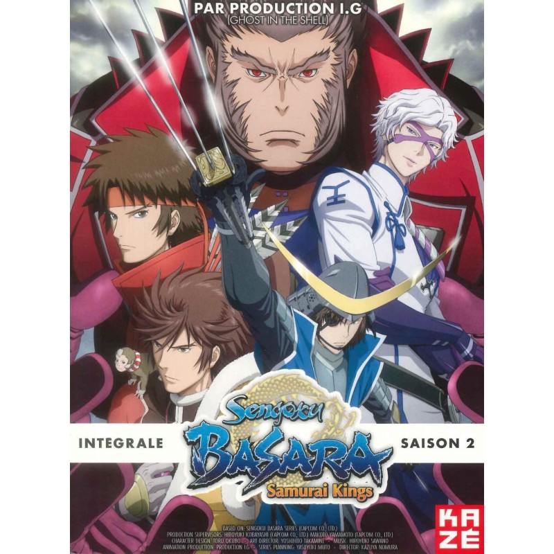 DVD - SENGOKU BASARA - INTEGRALE SAISON 2 - Coffret 3 DVD DVD - SENGOKU BASARA - INTEGRALE SAISON 2 - Coffret 3 DVD