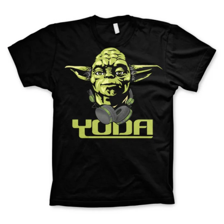 STAR WARS - T-Shirt Cool Yoda - Black (XL)