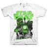 STAR WARS - T-Shirt Vintage Boba Feet - White (XL)