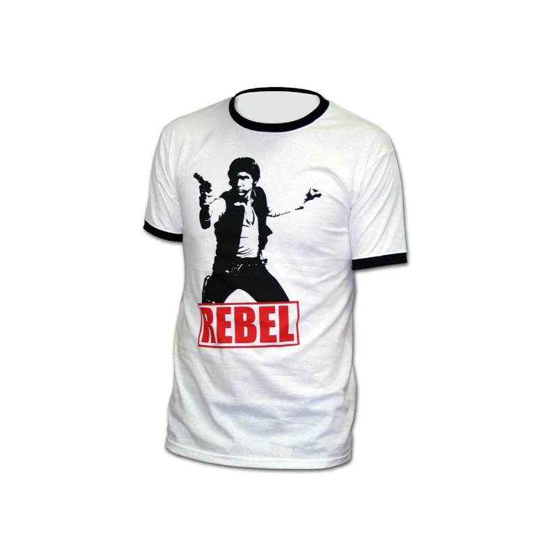 STAR WARS - T-Shirt Han Solo Rebel - White (XL) STAR WARS - T-Shirt Han Solo Rebel - White (XL)