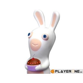 LAPINS CRETINS - Figurine Anti Stress - Modele 3 - Gateau (10 Cm)