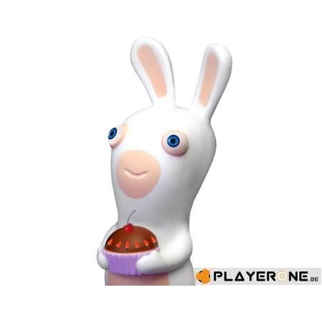 LAPINS CRETINS - Figurine Anti Stress - Modele 3 - Gateau (10 Cm)