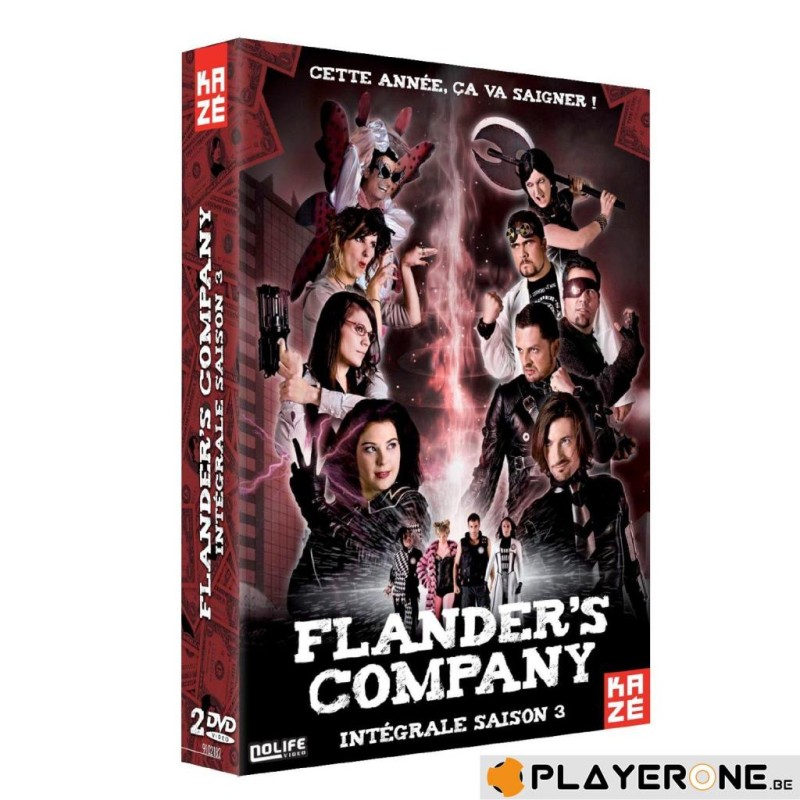 DVD - FLANDERS COMPANY Coffret 3/4 DVD - FLANDERS COMPANY Coffret 3/4