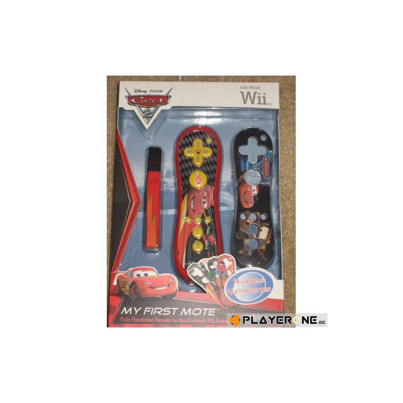 PDP - My First Wii Mote + 4 Wii Remote Lable - Cars PDP - My First Wii Mote + 4 Wii Remote Lable - Cars