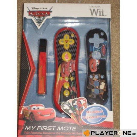 PDP - My First Wii Mote + 4 Wii Remote Lable - Cars