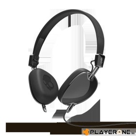 SKULLCANDY - NAVIGATOR Black/Black ( With Mic + Shuffle Control )