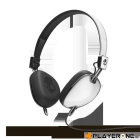 SKULLCANDY - NAVIGATOR White/Black ( With Mic + Shuffle Control )