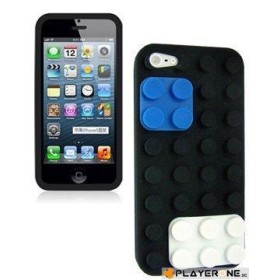 BUMPER - Housse LEGO IPhone 5 - Noir