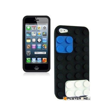 BUMPER - Housse LEGO IPhone 5 - Noir