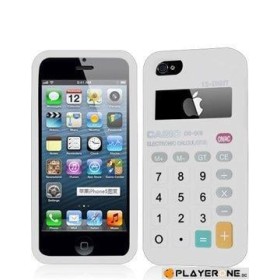 BUMPER - Housse CALCULATRICE IPhone 5 - Blanc