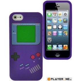 BUMPER - Housse GAME BOY IPhone 5 - Violet