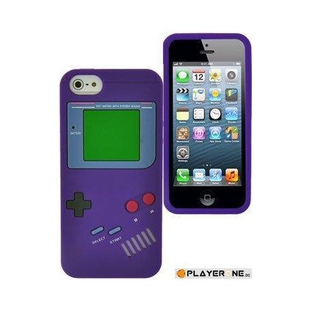 BUMPER - Housse GAME BOY IPhone 5 - Violet