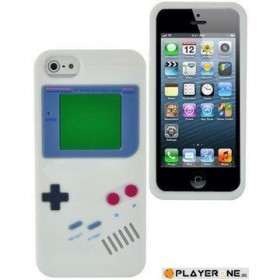 BUMPER - Housse GAME BOY IPhone 5 - Blanc