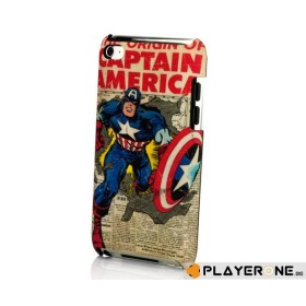 PDP - MOBILE - Marvel Capt. America Newsletter Clip Case IPod Touch 4