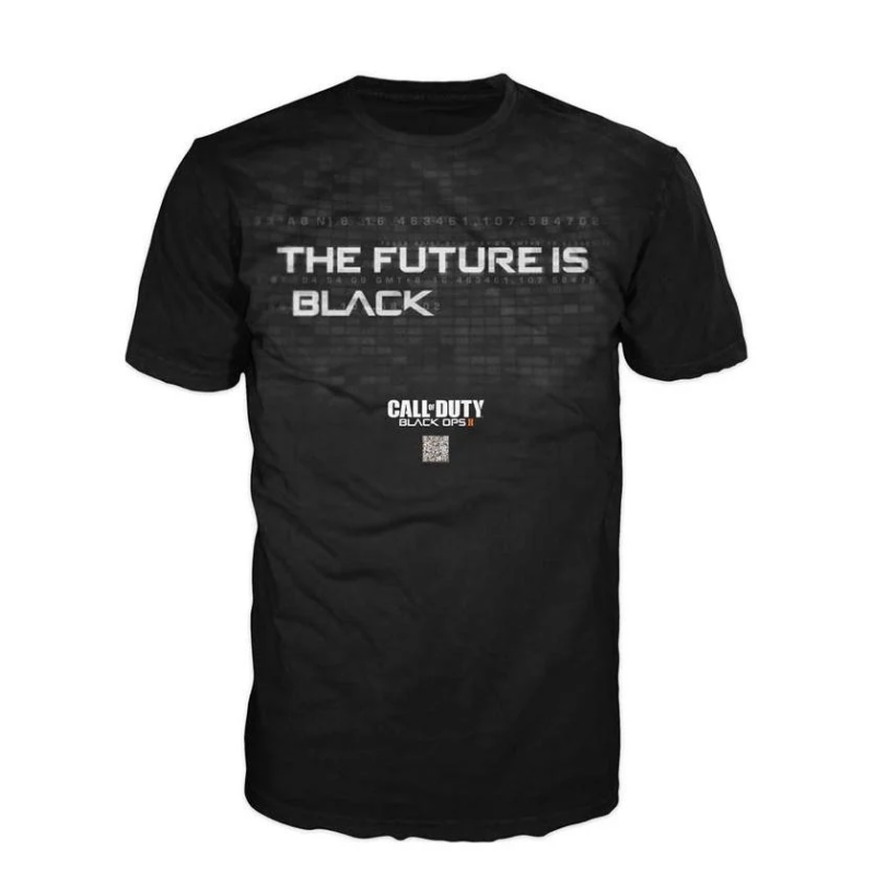 CALL OF DUTY Black Ops 2 - T-Shirt Black - Black Trailer (XL) CALL OF DUTY Black Ops 2 - T-Shirt Black - Black Trailer (XL)