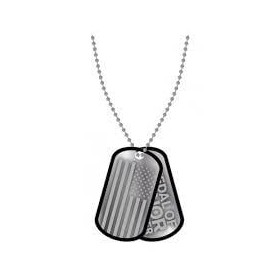MEDAL OF HONOR WARFIGHTER - Dog Tags Flag and Logo