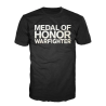 MEDAL OF HONOR WARFIGHTER  - T-Shirt Black - LOGO (S)
