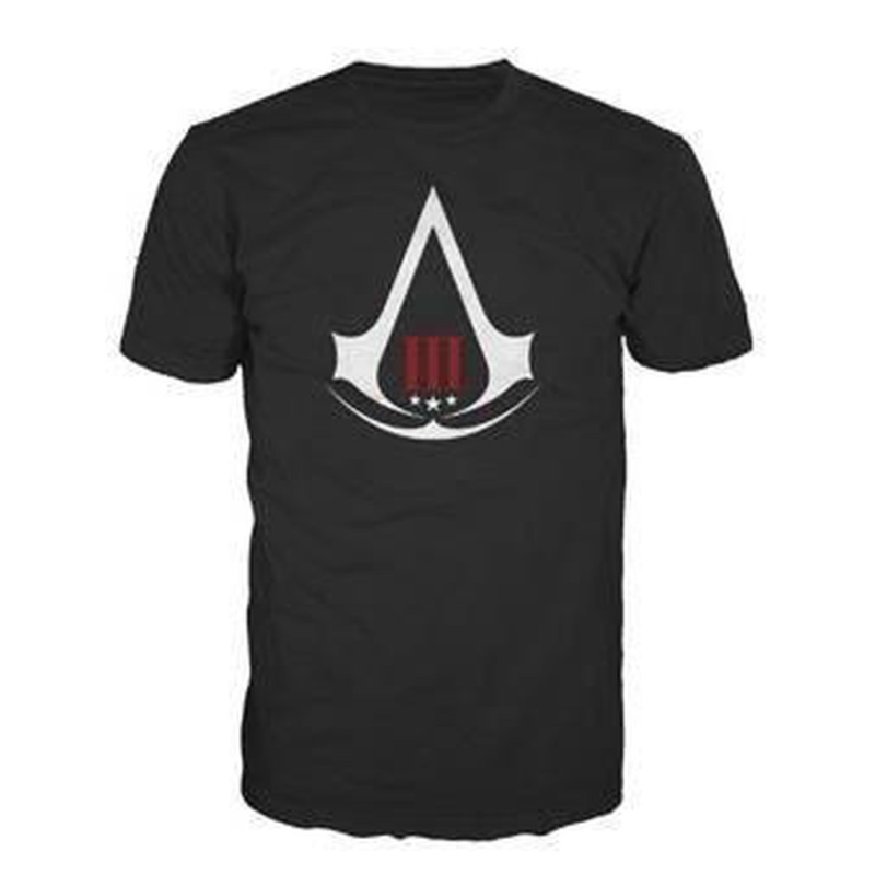 ASSASSIN'S CREED 3 - T-Shirt Black - Crest Logo (S) ASSASSIN'S CREED 3 - T-Shirt Black - Crest Logo (S)
